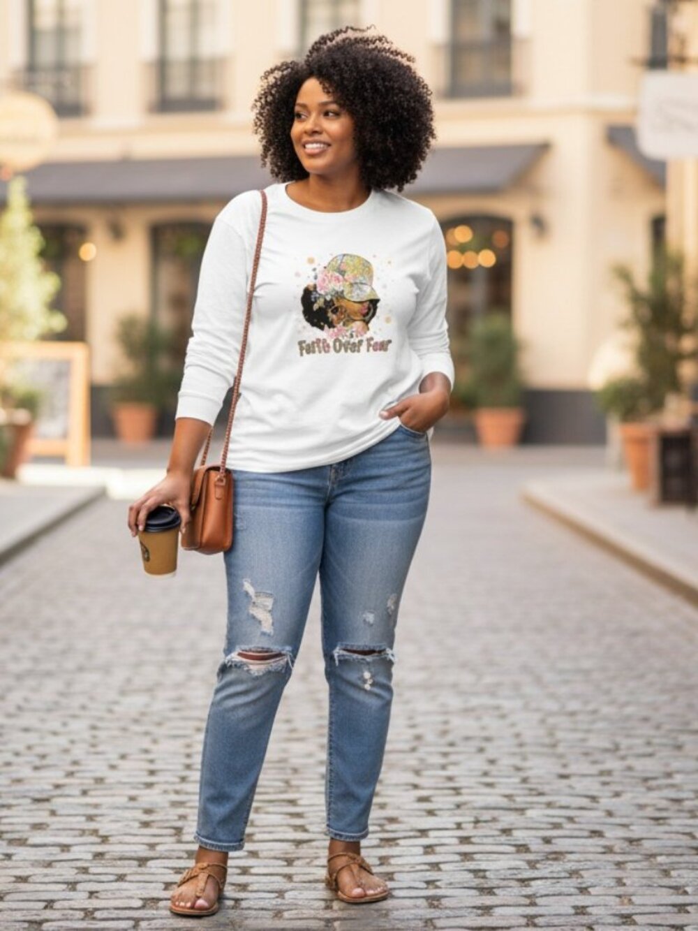👉 Faith Over Fear Graphic Tee